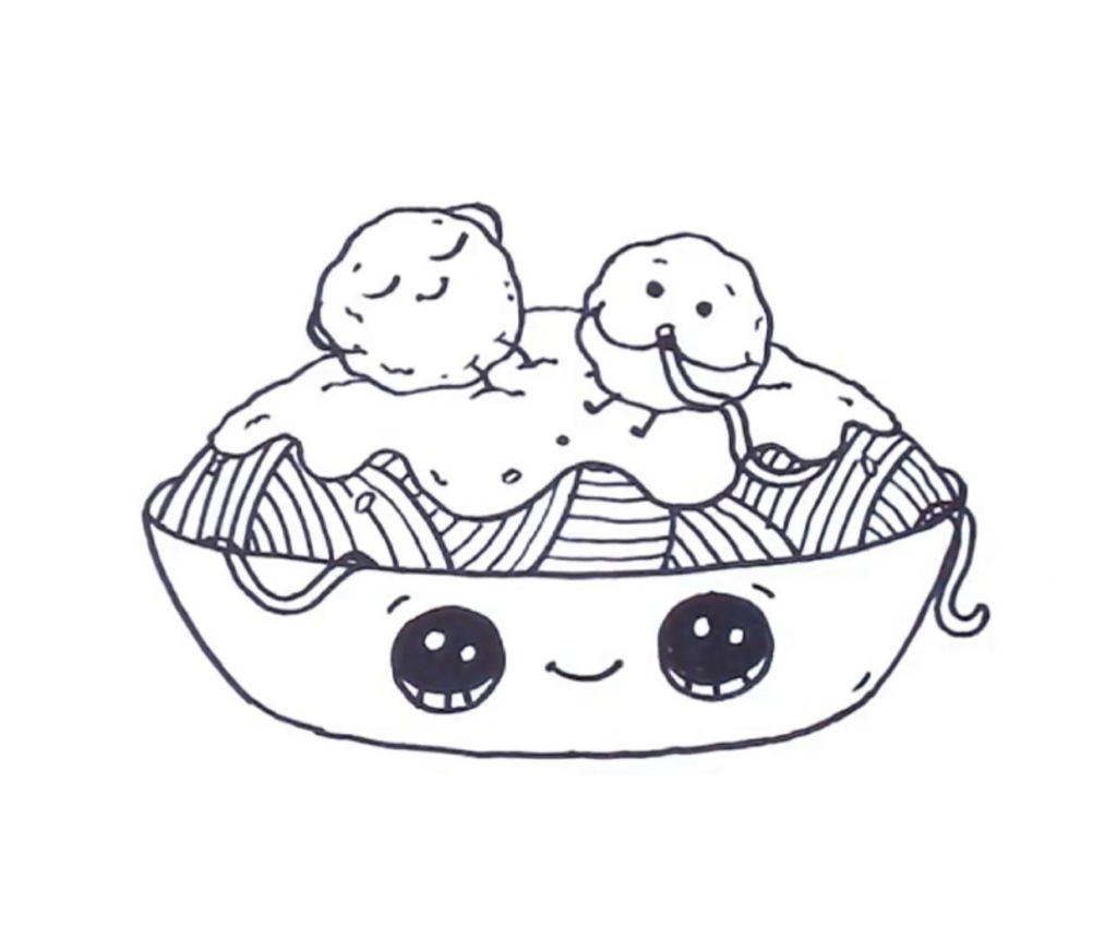 Pasta mit Fleischbällchen