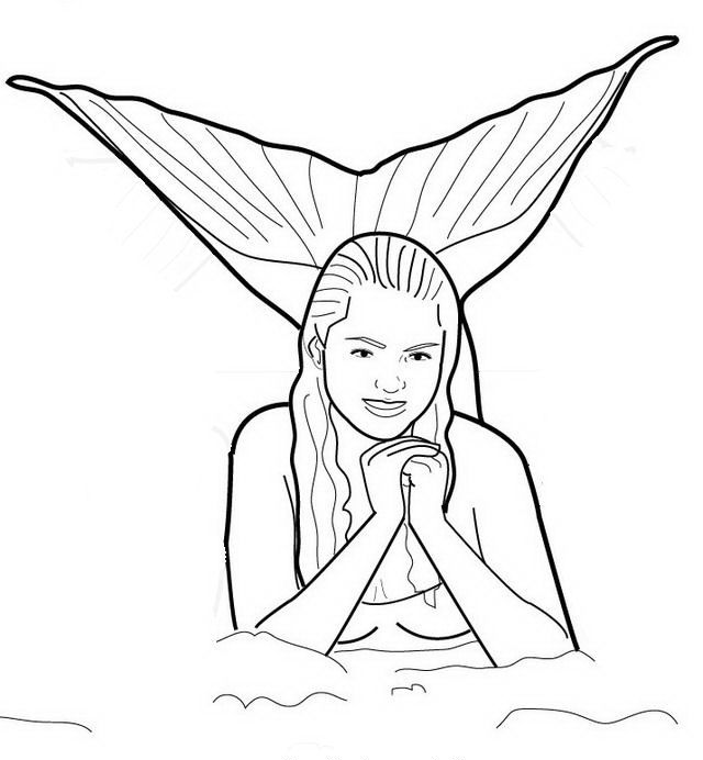 H2O Meerjungfrau lächelnd