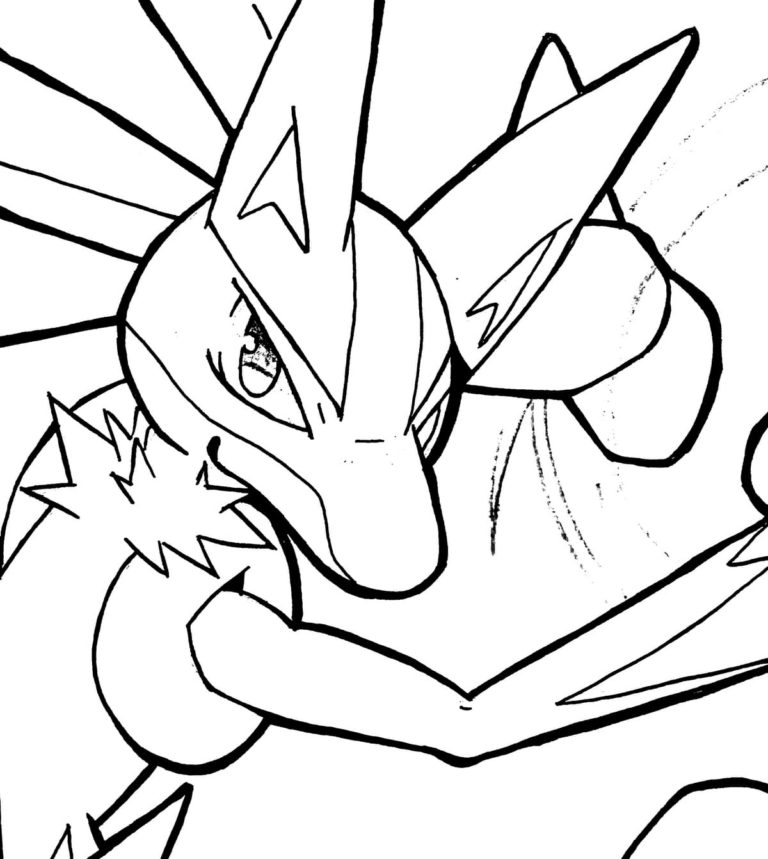 Lucario kämpft